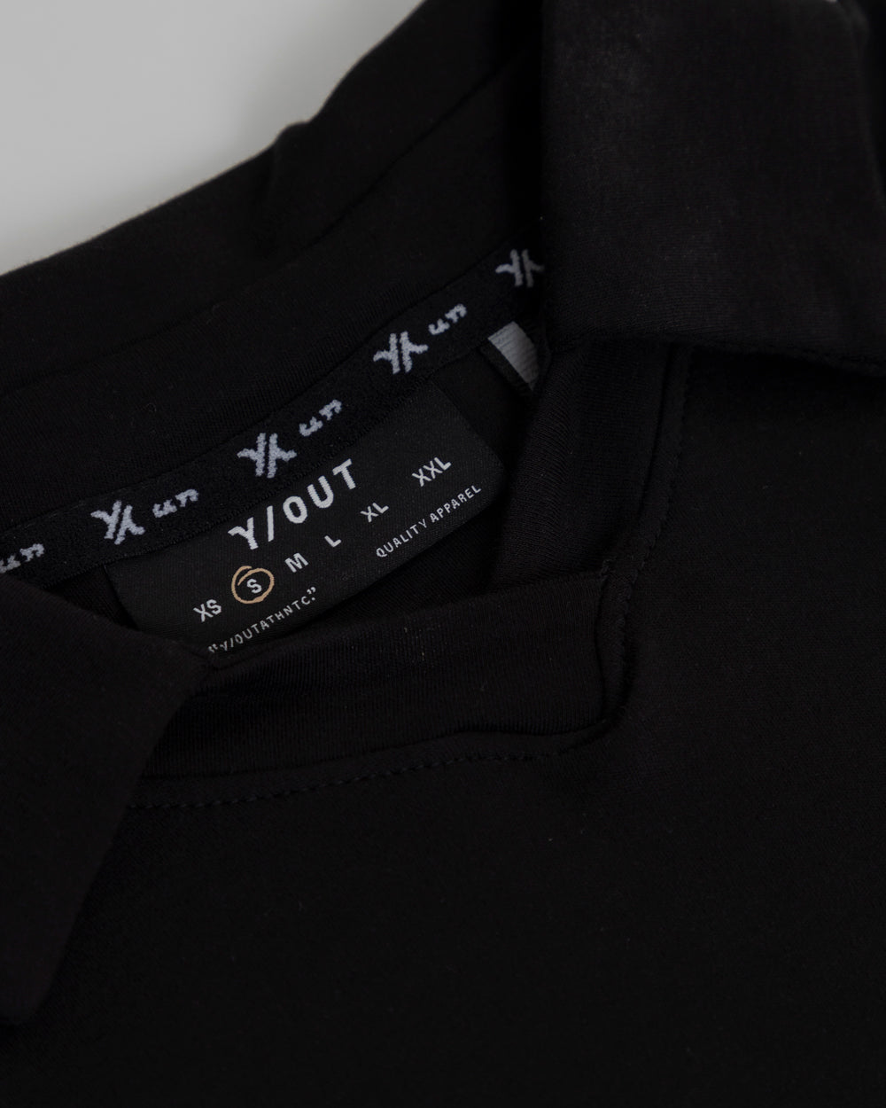 MIXED NECK POLO NEGRO-7