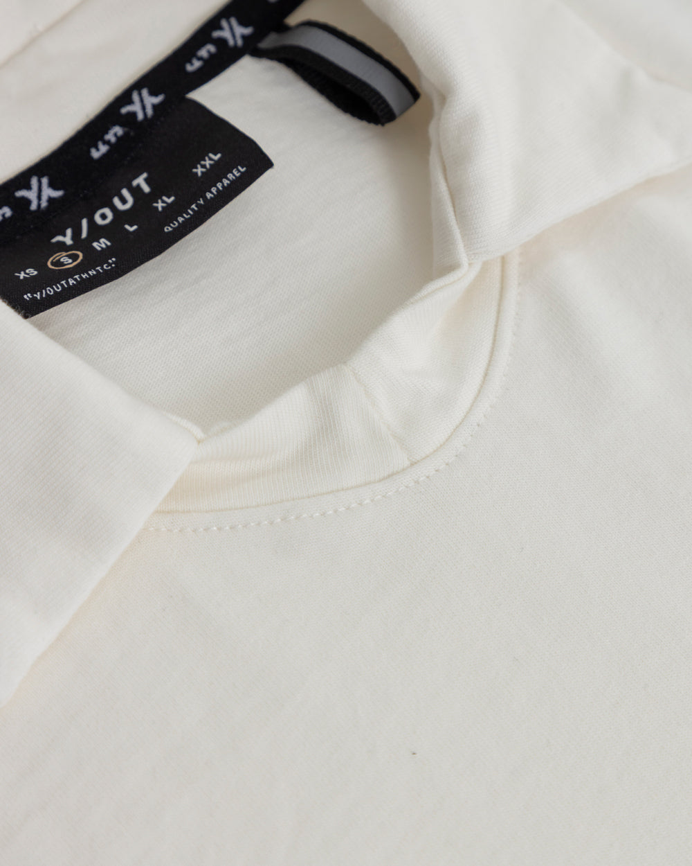 MIXED NECK POLO IVORY-7