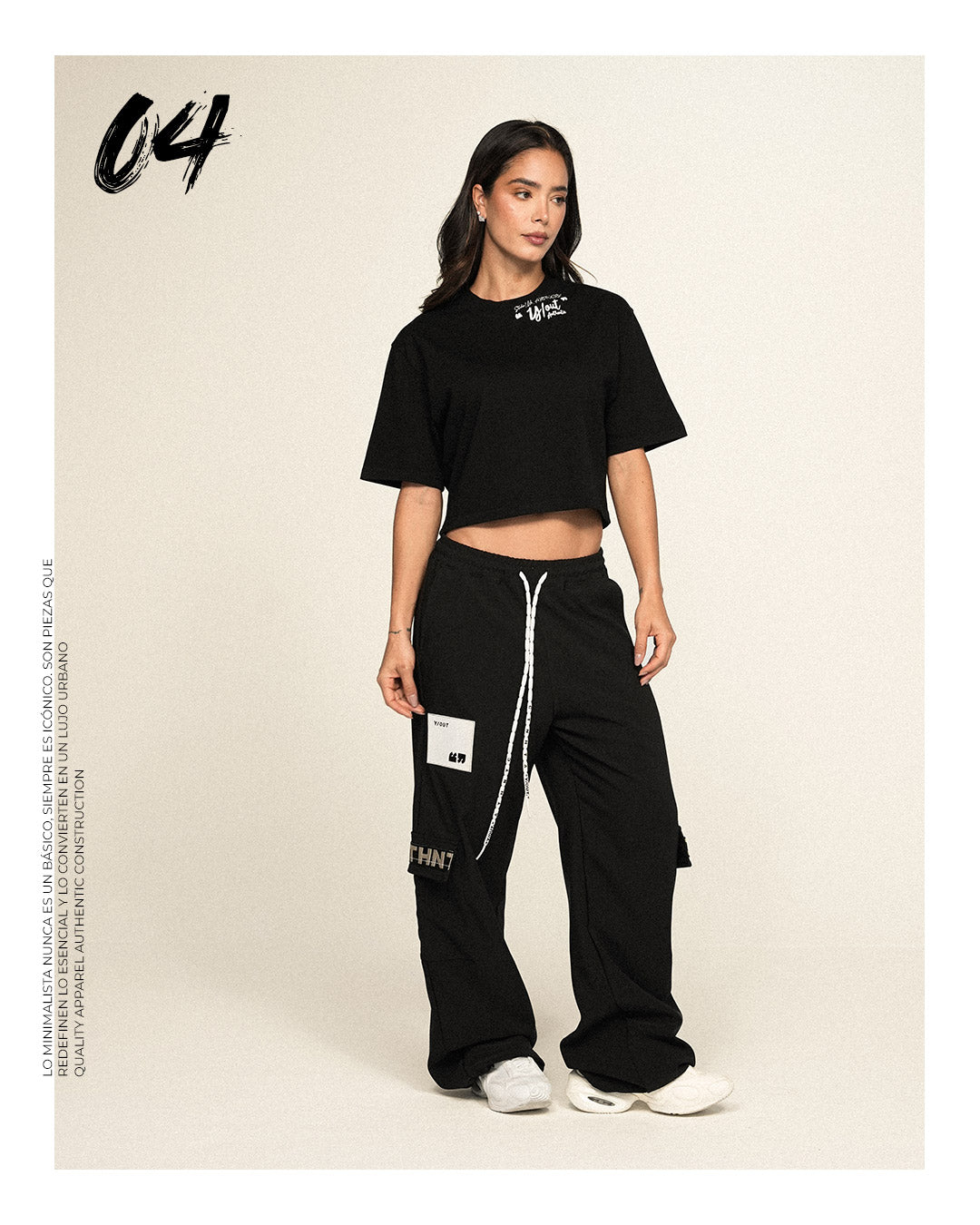 TAPE CHEST CROP TOP