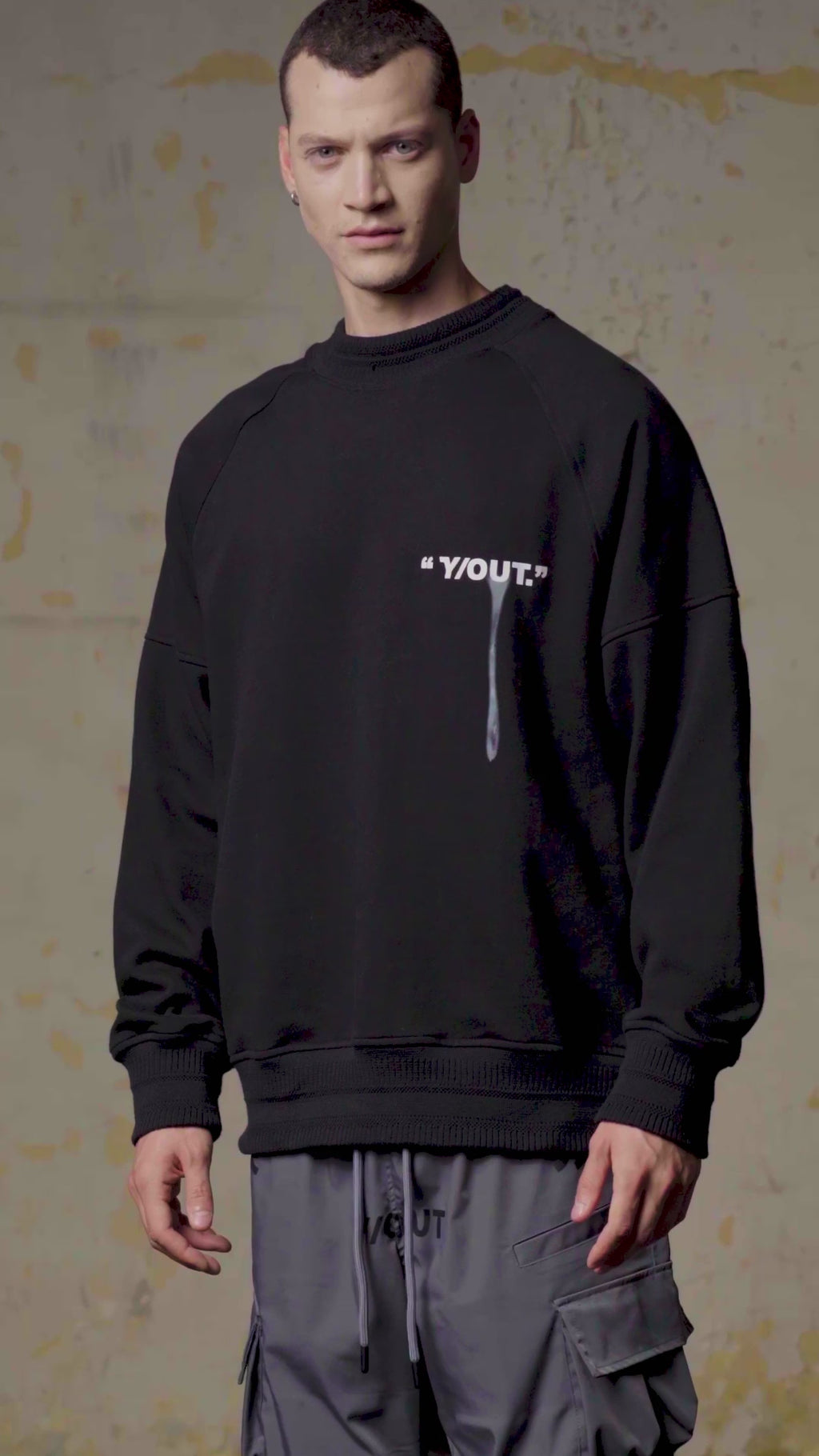 STONE WASH SWEATER
