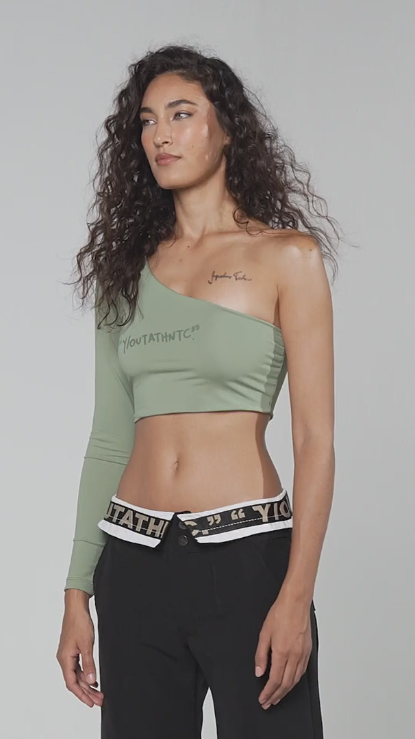 ONE SHOULDER TOP