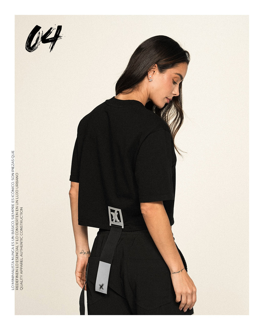 TAPE CHEST CROP TOP