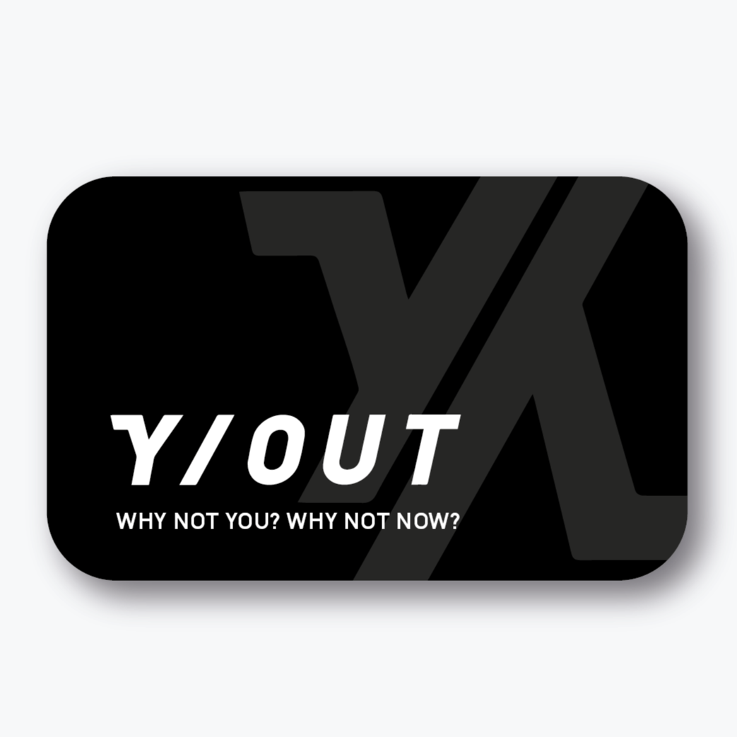 Y/OUT GIFT CARD