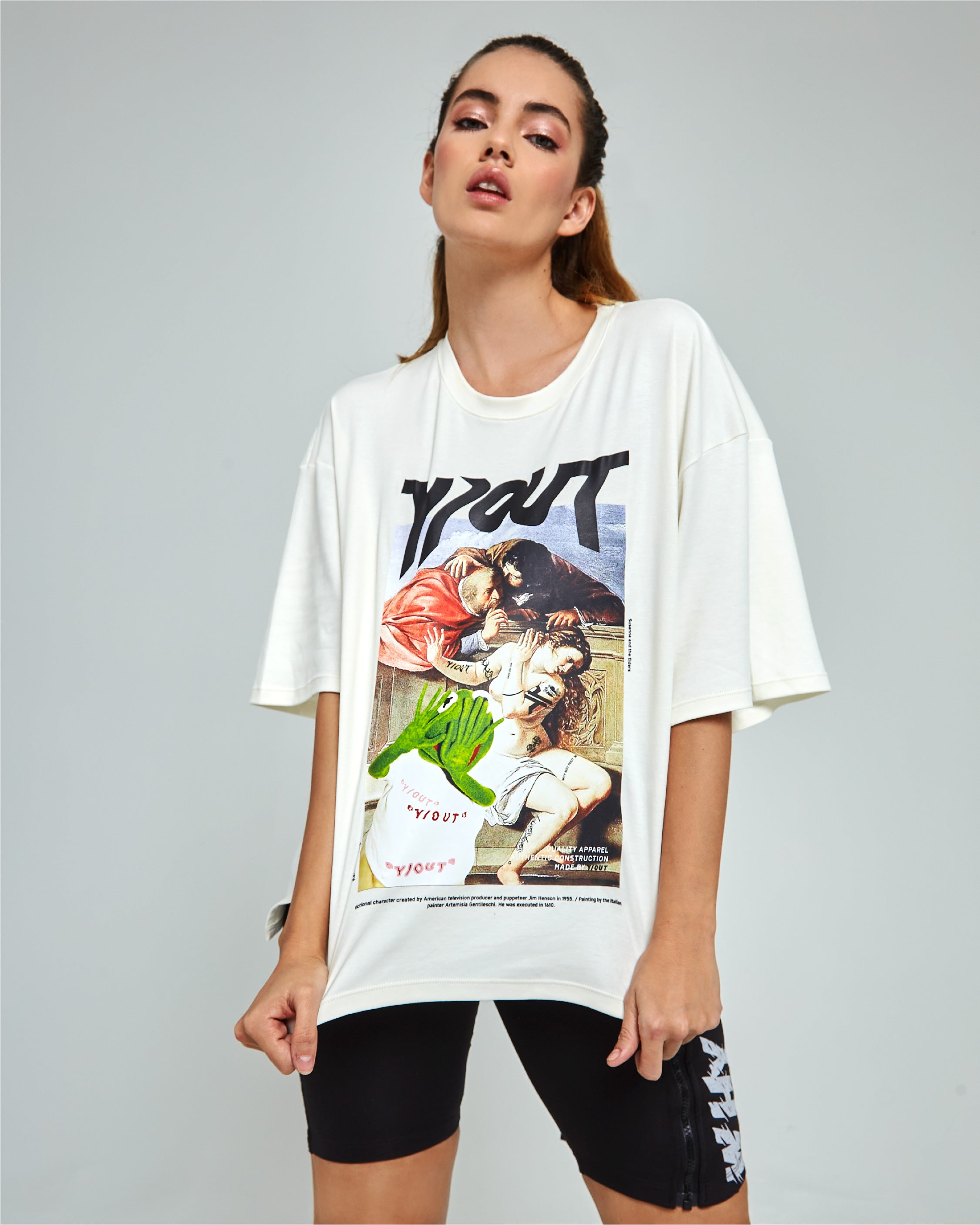 T-SHIRT RANA RENE WHITE – Y/OUT